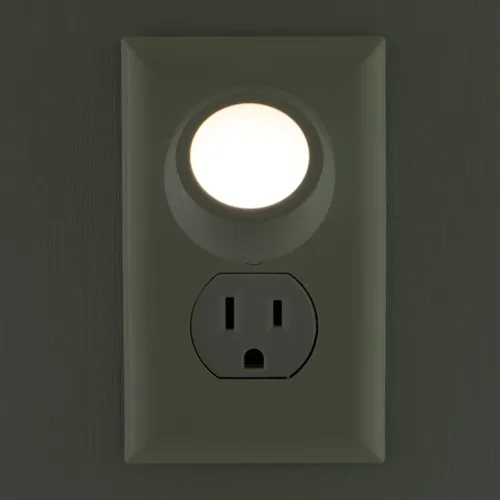 Miniatura 7 de GE Luz nocturna giratoria con enchufe, decoración del hogar, artículos esenciales de apartamento, luces LED para dormitorio, iluminación ambiental