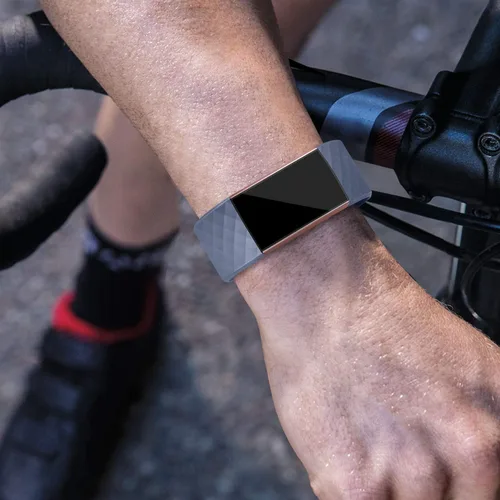 Miniatura 6 de Tobfit Paquete de 6 correas deportivas compatibles con Fitbit Charge 4 / Fitbit Charge 3 bandas para mujeres y hombres, correas de silicona suave