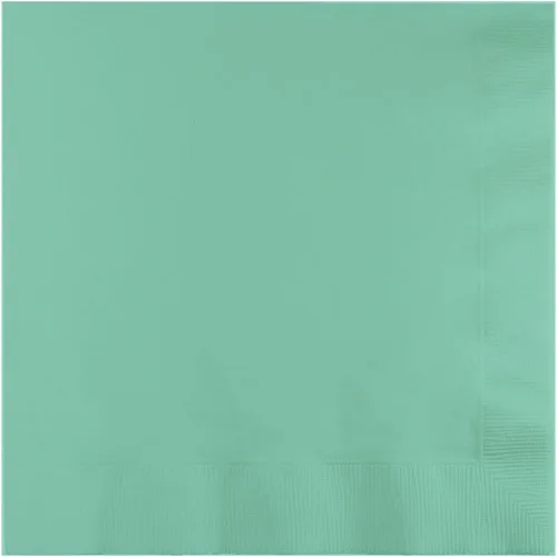 Miniatura 7 de Creative Converting Servilletas de cena de 3 capas 1/4 FLD, 25 unidades, azul pastel (paquete de 2)