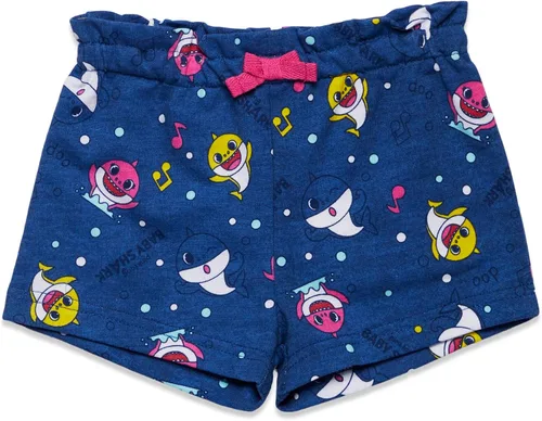 Miniatura 3 de Pinkfong Baby Shark Mommy Shark - Conjunto de camiseta y pantalones cortos de rizo francés para recién nacidos a niños pequeños