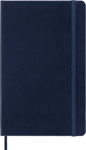 Miniatura 2 de Moleskine Cuaderno de bocetos artístico, tapa dura, grande (5 x 8.25 pulgadas), liso/en blanco, azul zafiro, 104 páginas