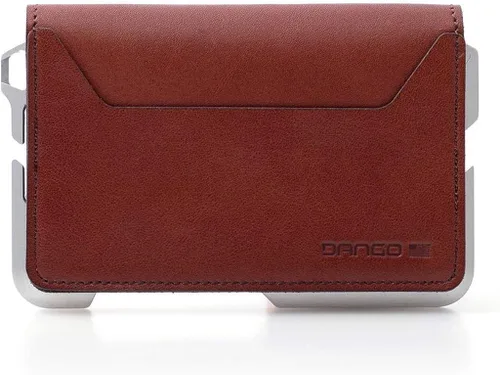 Miniatura 2 de Dango D01 Dapper EDC Wallet - Hecho en Estados Unidos - Cuero genuino aluminio CNC y bloqueo RFID
