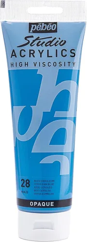 Miniatura 47 de Pebeo Acrílicos de Alta Viscosidad para Estudio Fino, Juego de 30 x 20 ml, Modelo: 833431 Conjunto de 30 X 20 Ml