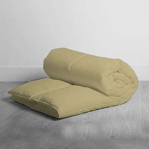 Miniatura 2 de BedDecor Edredón de relleno de microfibra de 17.64 oz/m² de plumón alternativo súper suave de alta calidad, 600 hilos, sólido 100% algodón egipcio