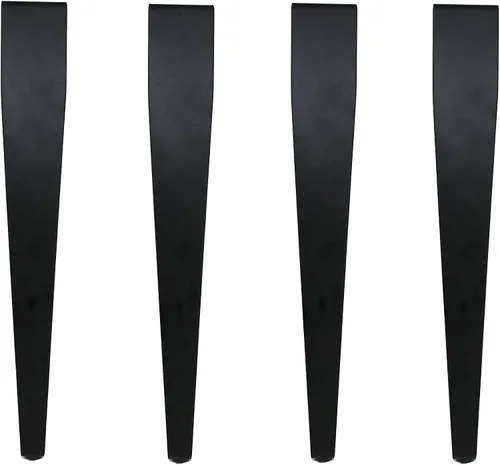 Miniatura 7 de Shepherd Hardware 8130E - Patas de abrazadera de mesa ajustables de 16 pulgadas, color negro