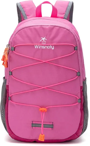 Miniatura 11 de Mochila pequeña de senderismo para niños o niñas, de 3 a 6 años, apta para aventuras deportivas al aire libre (azul, S)