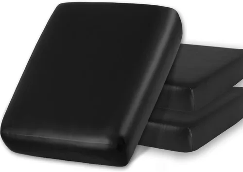 Miniatura 14 de Fundas de cojín de piel sintética para sofá, fundas de asiento de sofá, fundas de asiento de caravana impermeables con parte inferior elástica