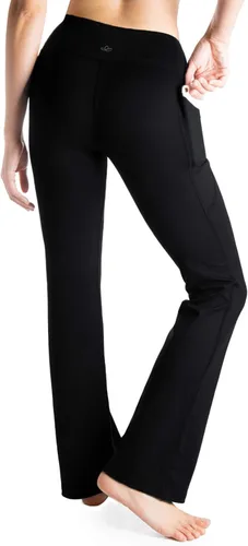 Miniatura 2 de Yogipace - Pantalones de yoga con bolsillos laterales para mujer, de 25/27/29/31/33/35/37 pulgadas, para descansar y para entrenamiento