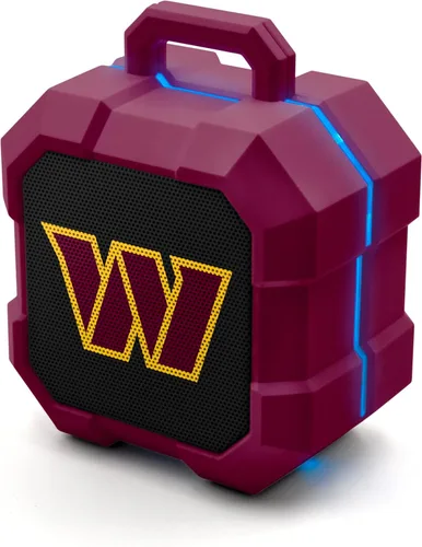 Miniatura 20 de SOAR NFL Shockbox - Altavoz Bluetooth inalámbrico LED, resistente al agua, IPX4, 5.0 Bluetooth con más de 5 horas de tiempo de reproducción, pequeño