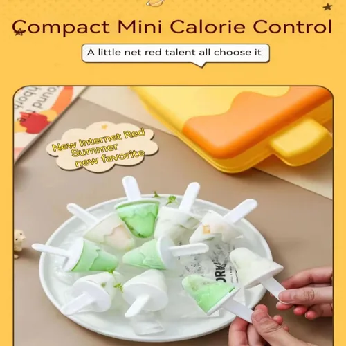 Miniatura 5 de Juego de 10 moldes de silicona para paletas de oso, moldes de silicona para hacer helados, moldes para hacer helados, accesorios de cocina, fácil