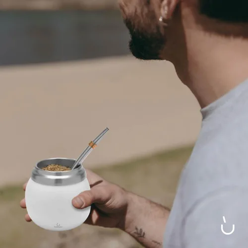 Miniatura 7 de BALIBETOV Kit de Yerba Mate - Incluye taza de yerba mate y juego de bombilla - Juego de calabaza térmica y bombilla de acero inoxidable de doble