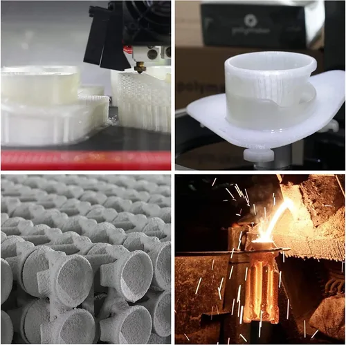 Miniatura 3 de Polymaker PolyCast Filamento de 1.75mm para Fundición de Inversión 0.75kg, Filamento de Impresión 3D para Fundición de Cera de Pérdida, Similar al
