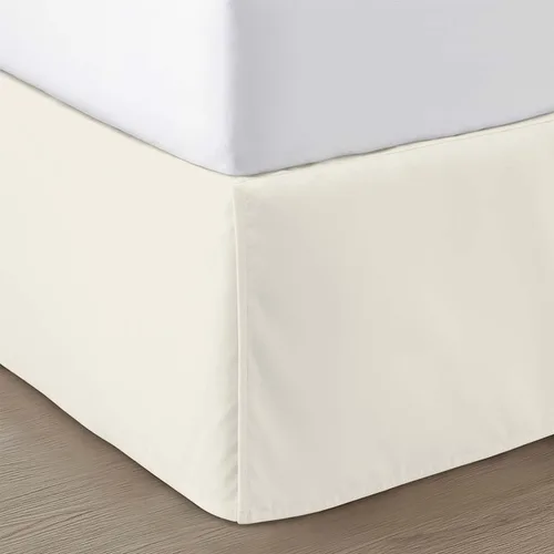 Miniatura 17 de Falda para cama de algodón egipcio de 550 hilos con caída de 12 pulgadas para cama tamaño Alaskan King (108 x 108 pulgadas), color Moss (musgo), 1