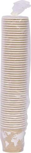 Miniatura 8 de ECO PRODUCTS Tazas de café de espresso desechables y compostables World Art de 4 onzas, caja de 1000, taza de papel caliente renovable, forro de PLA