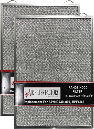 Air Filter Factory Filtro de grasa S99010430-004, S99010435-004, HPFA142, HPFA3B42 Reemplazo para pantallas de filtro de campana de malla de