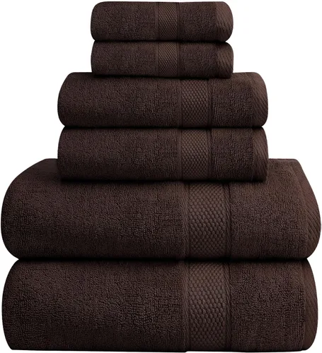 Miniatura 8 de Oakias Toallas de baño beige de alta calidad, paquete de 2, 27 x 54 pulgadas, altamente absorbentes, toallas de baño de lujo de 21.16 oz/m²