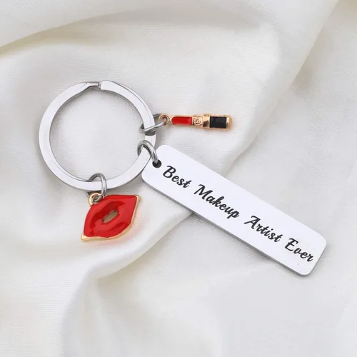 Miniatura 3 de WSNANG - Llavero de maquillaje, ideal como regalo de salón de belleza para mujer