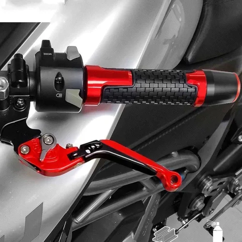 Miniatura 5 de Palancas de embrague de freno de motocicleta para manillar Yamaha FZ6R FZ 6R FZ-6R 2009 2010 2011 2012 2013 2014 2015 2016 2017 (Color : 1)