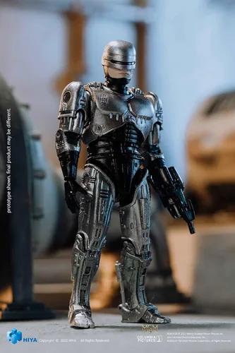 Miniatura 5 de Hiya Toys Robocop 3: Robocop vs Otomo PX Edition 1:18 Escala exquisita mini figura de acción de dos unidades, multicolor
