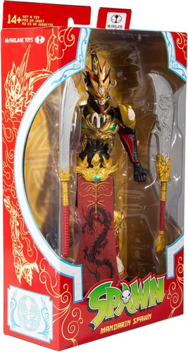 Miniatura 8 de McFarlane Toys Spawn: Mandarin Spawn Figura de acción de 7