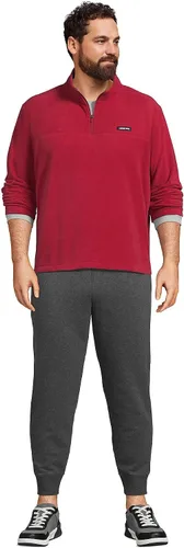 Miniatura 4 de Lands' End Jersey de forro polar con cremallera corta para hombre