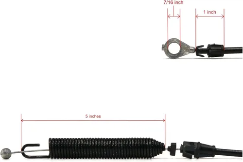 Miniatura 2 de Cable de embrague de repuesto compatible para cortacésped 532 40 83-19, 532 43 51-10, 408319 , 435110