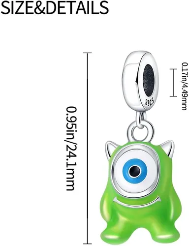 Miniatura 140 de KUNSIR Los abalorios se adaptan a pulseras Pandora para mujer, plata de ley 925, cuentas colgantes de joyería para niñas, dijes de feliz cumpleaños