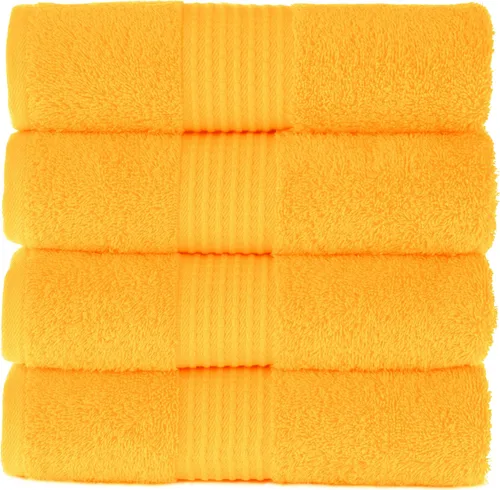 Miniatura 24 de MAURA Basics - Toallas de baño de 100 % algodón turco con bucles de gancho. Juego de toallas de felpa absorbentes de lujo extra grandes para baño