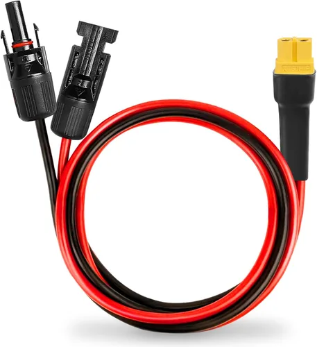 Miniatura 10 de MOOKEERF Cable de extensión solar a XT60 10AWG 20FT conector solar a XT60 Cable adaptador para panel solar a estación de energía portátil Generador