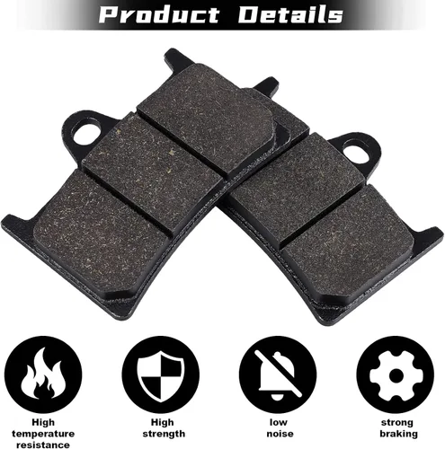Miniatura 3 de Pastillas de Freno Delantero y Trasero para Yamaha FZ1 FZ6 FZ8 YZF R1/R6/R6S/ R7 XSR900 XSR700 MT07 MT09