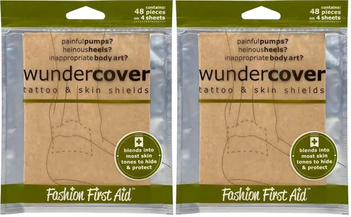 Miniatura 4 de Wundercover 2.0: cubiertas de tatuajes y prevención de ampollas, 48 piezas para ocultar manchas en la piel, beige medio