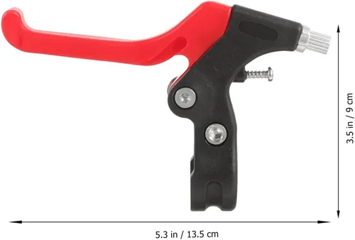 Miniatura 9 de BESPORTBLE 1 par de bicicleta mango de freno accesorios de bicicleta mango de bicicleta empuñaduras de bicicleta Agarraderas de metal universal