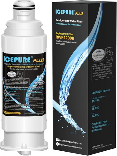 ICEPURE PLUS NSF53 DA97-17376B Reemplazo para HAF-QIN/EXP, HAF-QIN, DA97-08006C, RF23M8070SG, RF23M8070SR, RF23M8090SG, RF23M8090SR, AQF-DA97-17376B