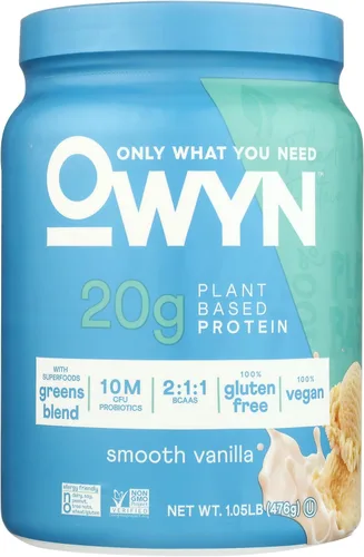 Miniatura 5 de OWYN Only What You Need Polvo de Proteína Libre de Lácteos con 20g de Proteína, Probióticos, Superalimentos, Verduras, Guisante, Chía y Mezcla