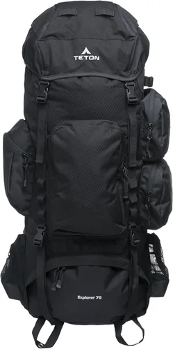 Miniatura 11 de TETON Sports Explorer - Mochila con marco interno completo, equipo de viaje ajustable para mochileros, cubierta impermeable para moscas de lluvia