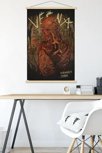Miniatura 5 de Trends International Netflix Stranger Things: Season 4 - Póster de pared de Vecna, 22.37 x 34.00 pulgadas, paquete de impresión premium y colgador