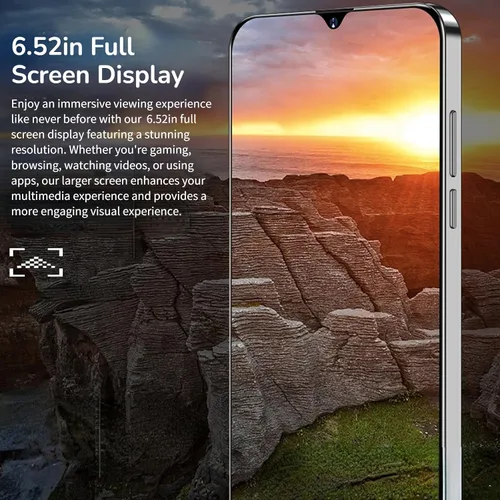 Miniatura 2 de Yoidesu Teléfono celular desbloqueado 3G, 6.52 pulgadas, 64 GB, ROM, 4 GB, Dual SIM desbloqueado de fábrica, teléfono inteligente Android 12