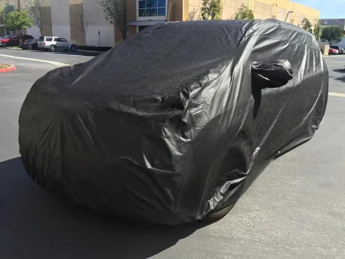 Miniatura 2 de Custom Fit 2004-2019 Toyota Sienna Mini Van Car Cover Minivan Negro
