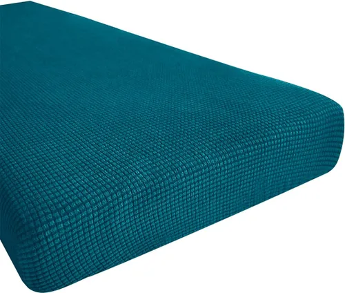 Miniatura 88 de Hokway Fundas de cojín elásticas para sofá Fundas de cojín para sofá Fundas de cojín de asiento de sofá Funda protectora de cojín(Chocolate, Mediano)
