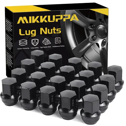 MIKKUPPA Tuercas de llanta OEM de 9/16"-18 – Repuesto para ruedas Dodge Ram 1500 Dakota Durango Chrysler Aspen Mitsubishi Raider Factory, juego de