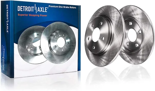 Miniatura 4 de Detroit Axle - Kit de freno de 2.4L para Honda Accord 2003-2007 Reemplazo 2004 2005 2006 Rotores de freno de disco Pastillas de freno de cerámica
