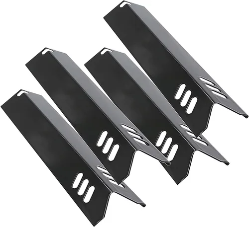 Criditpid Reemplazo de protectores térmicos de porcelana para Dyna-Glo DGF510SBP, DGF493BNP, placas de calor de parrilla de 15 pulgadas para piezas