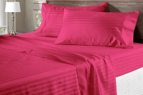 Miniatura 24 de SHERA'S BEDDINGS Juego de sábanas de bolsillo extra profundo de 7 a 9 pulgadas, juego de ropa de cama de calidad egipcia California Queen de 60 x 84