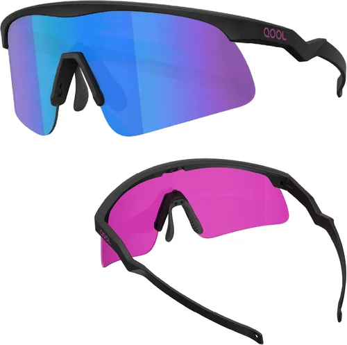 Miniatura 11 de Living out your qool time QOOLTIME Z87 - Gafas de sol deportivas para ciclismo, hombres, mujeres, jóvenes, pickleball para correr, béisbol