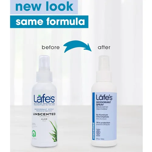 Miniatura 2 de Lafe's Desodorante natural Desodorante natural sin aluminio de 4 onzas para mujeres y hombres Sin parabenos y sin bicarbonato de sodio