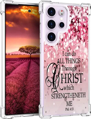 Miniatura 46 de Compatible con Samsung Galaxy S23 - Funda transparente para mujeres y niñas, diseño transparente (formas geométricas de arte abstracto)