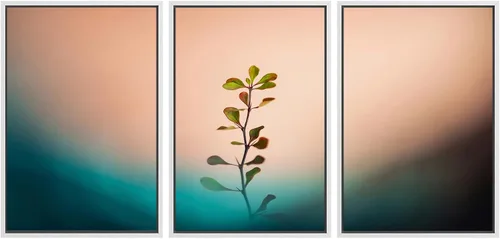 Miniatura 55 de SIGNWIN Lienzo enmarcado para pared, juego de arte nublado de tormenta, cielo, bosque otoñal, árboles, rústico, naturaleza, fotografía, realismo