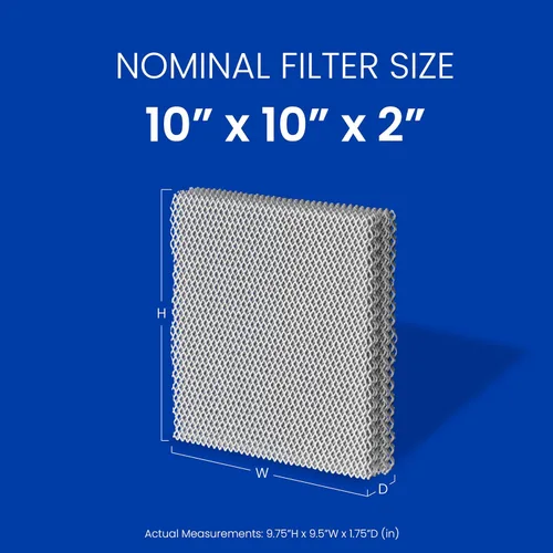 Miniatura 3 de Filtro de repuesto de panel de agua AprilAire 10 para humidificador AprilAire para toda la casa modelos 110, 220, 500, 500A, 500M, 550, 550A, 558