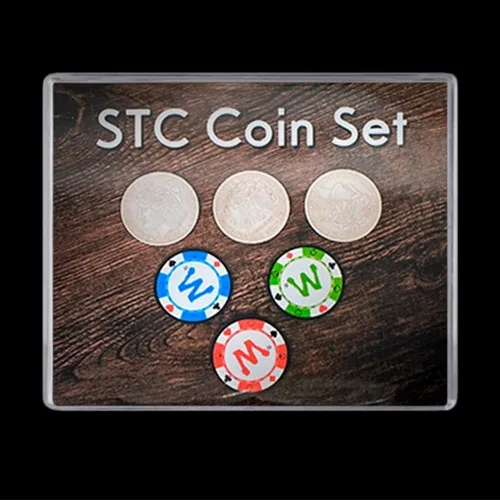 Miniatura 2 de ZQION STC Coin Set Cambio de Monedas Penetrar Monedas Mágicas Trucos Cerca de Monedas Mágicas Trucos de Moneda Accesorios Multiplicar Monedas
