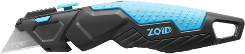 Miniatura 12 de Zoid Paquete de 5 cuchillas negras de 0.71 pulgadas, cuchillas afiladas de acero al carbono para corte en casa y proyectos, cuchillas para cortador